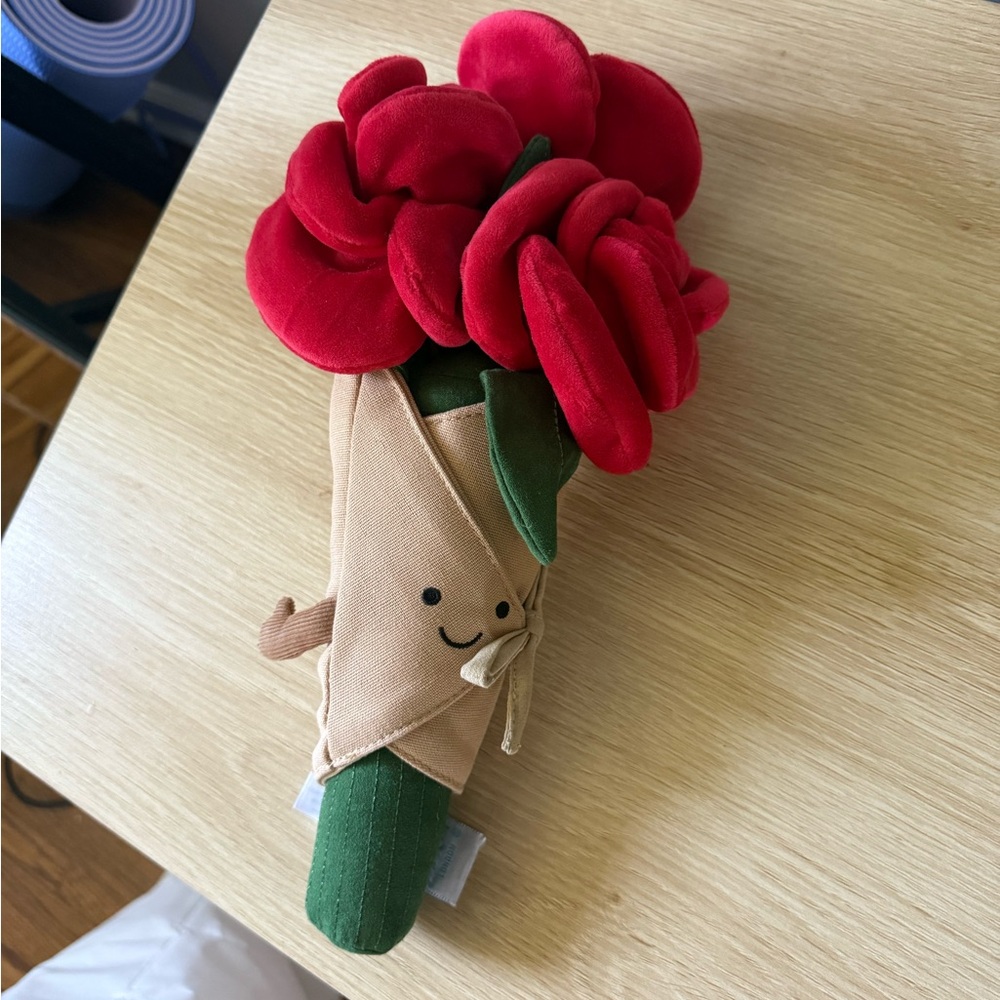 Jellycat Red Rose bouquet